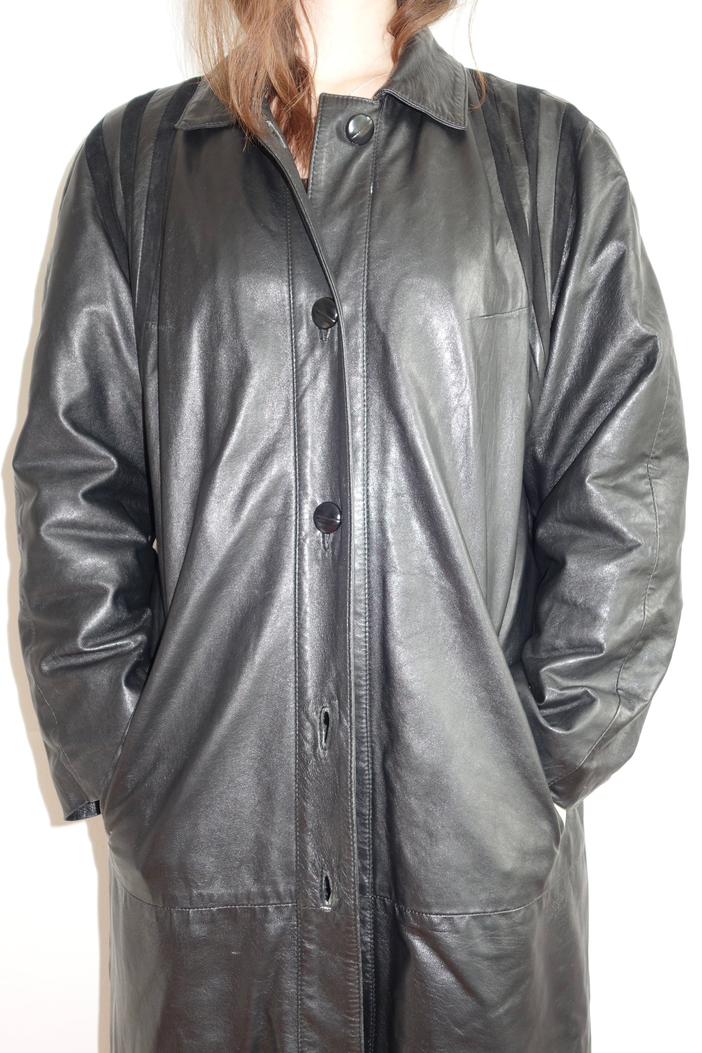 Vintage leather coat
