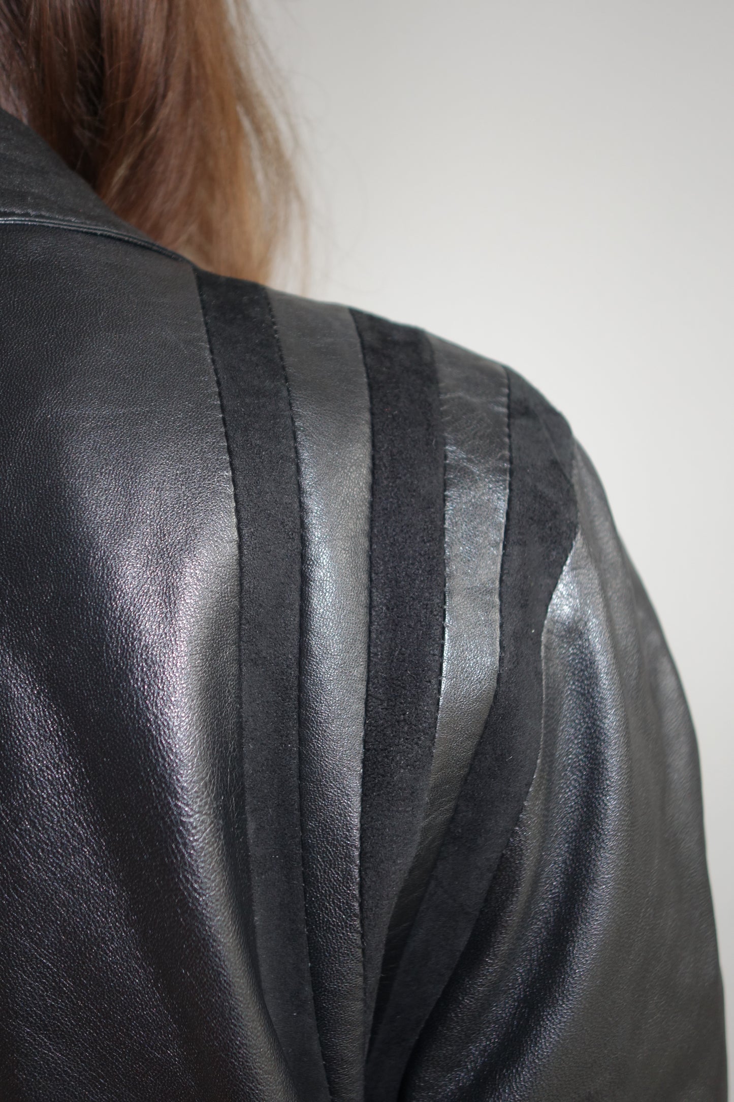 Vintage leather coat
