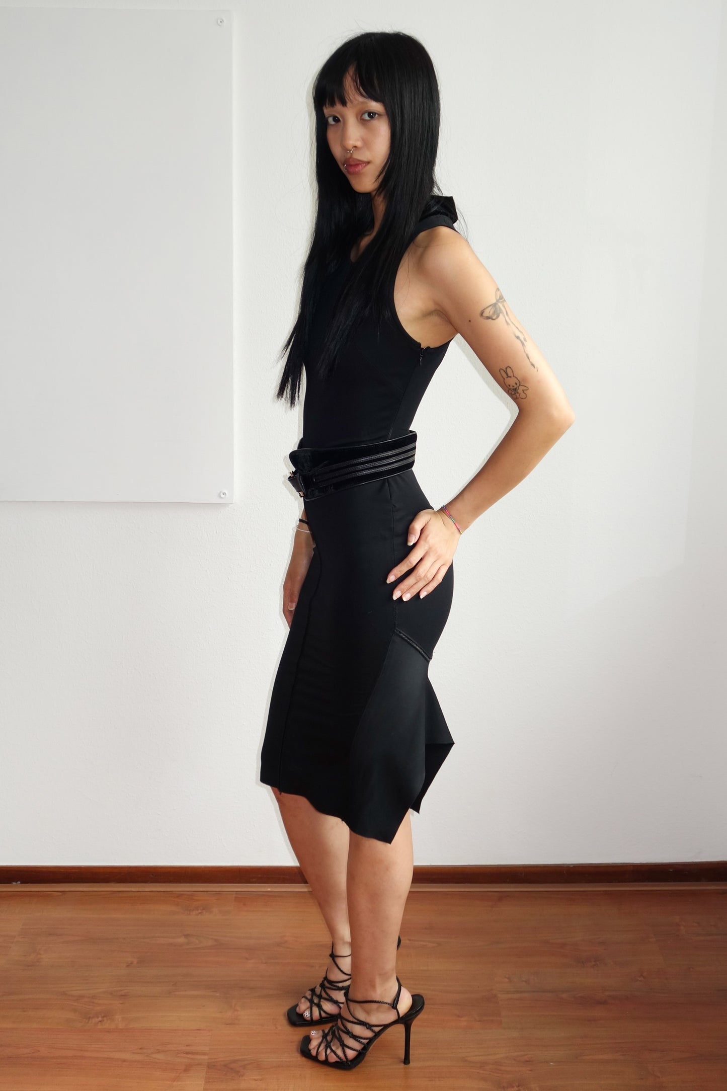 Gucci belted dress