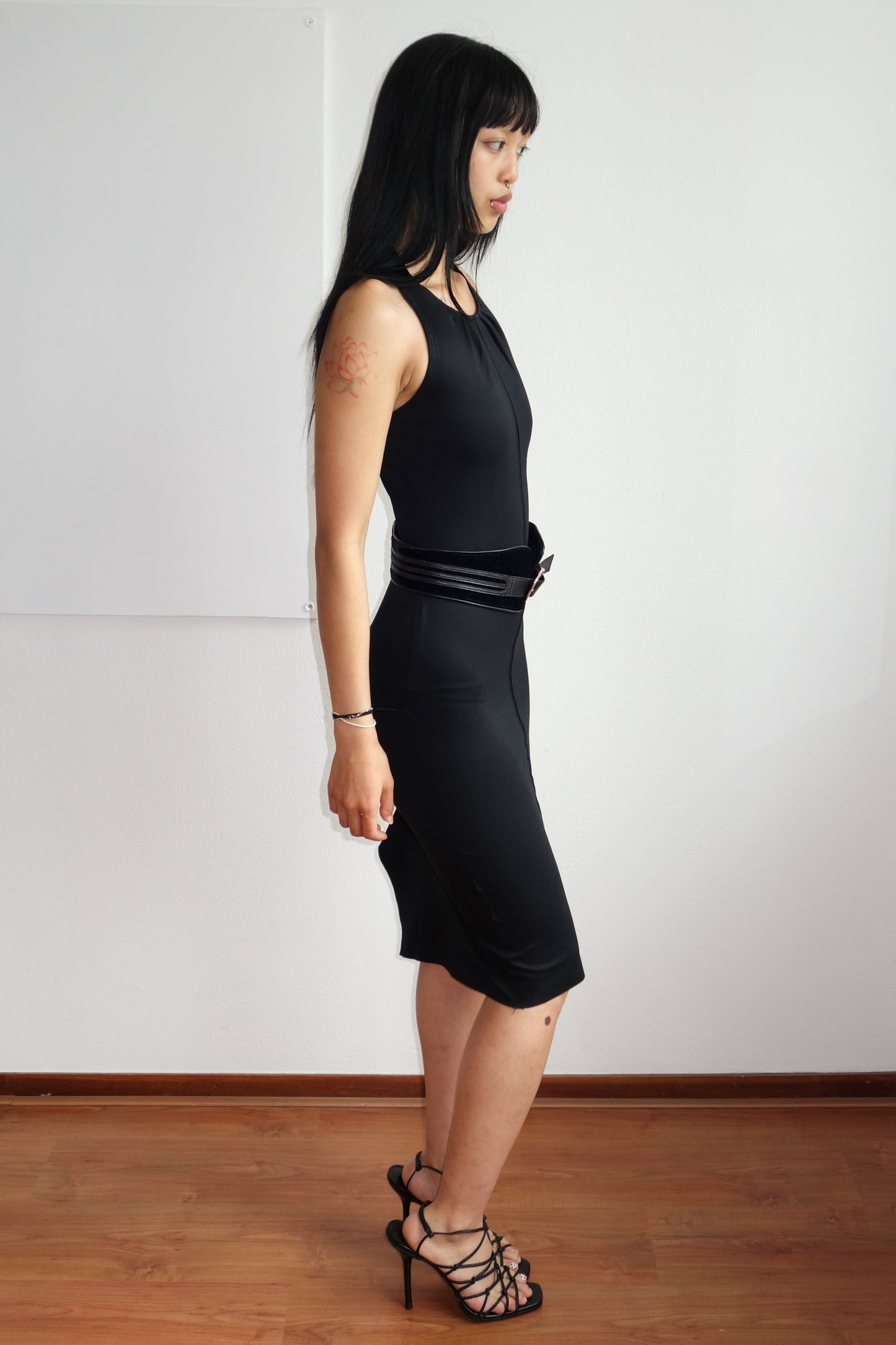 Gucci belted dress
