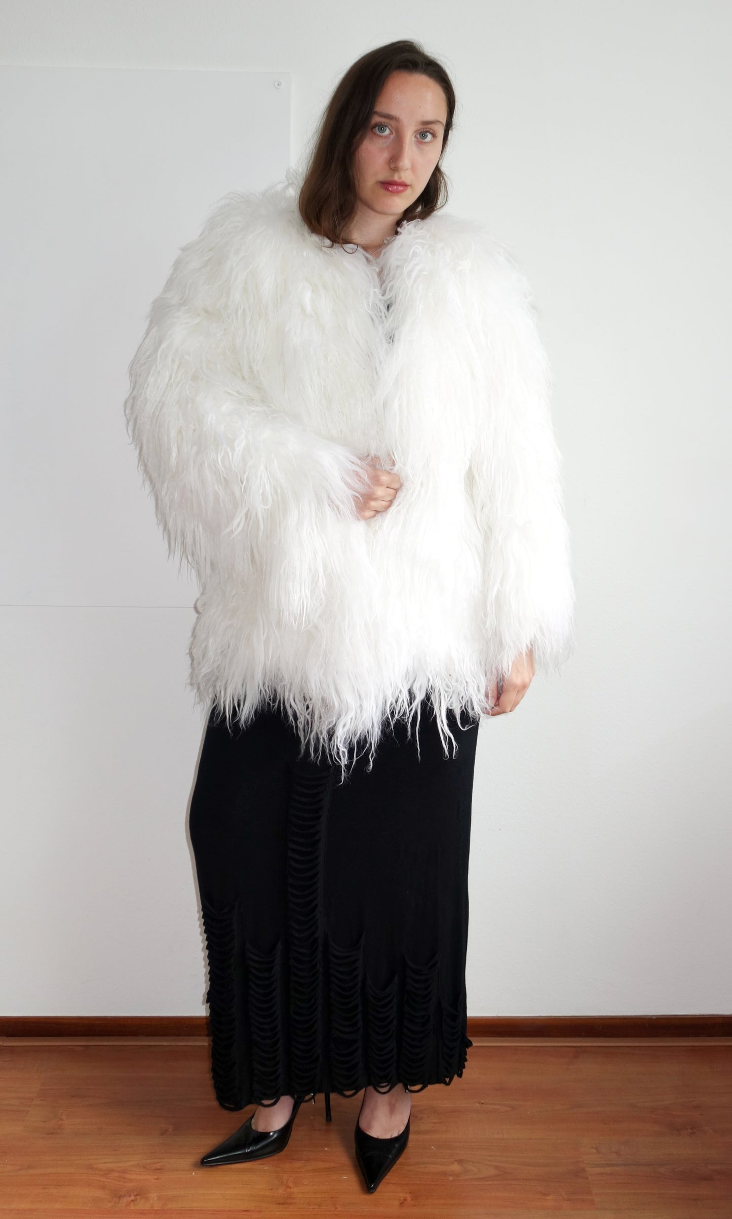 Mongolian fur coat