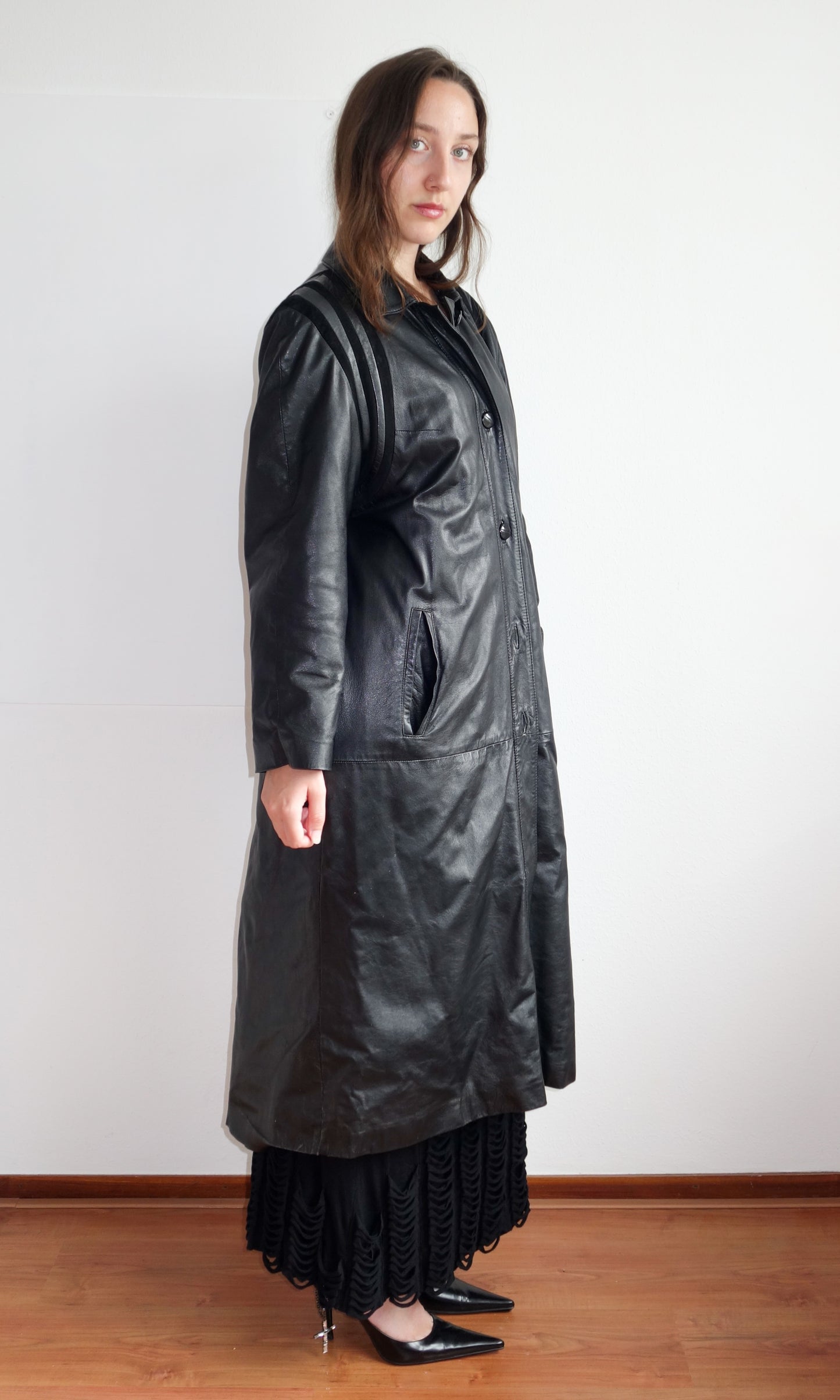 Vintage leather coat