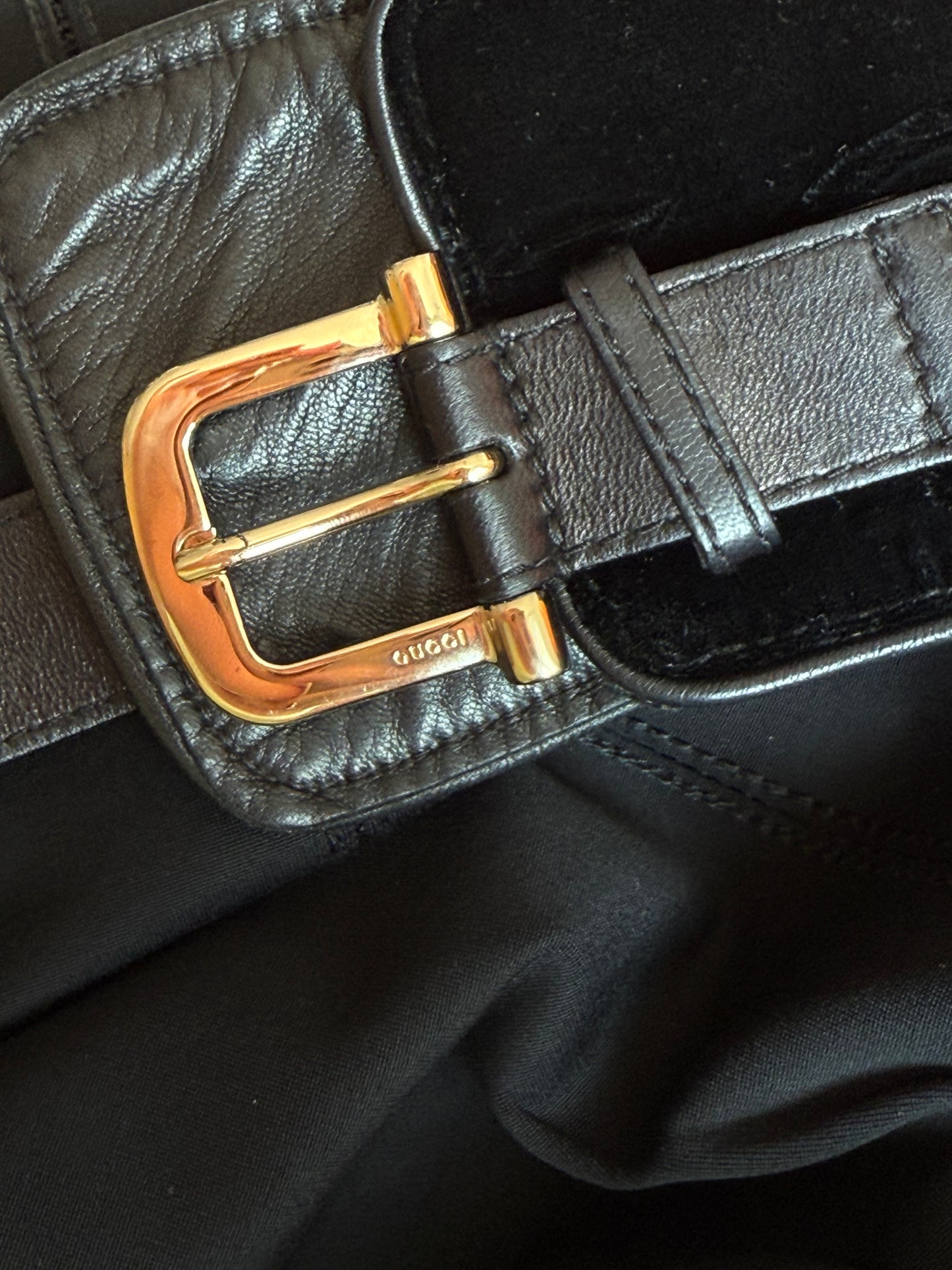 Gucci belted dress