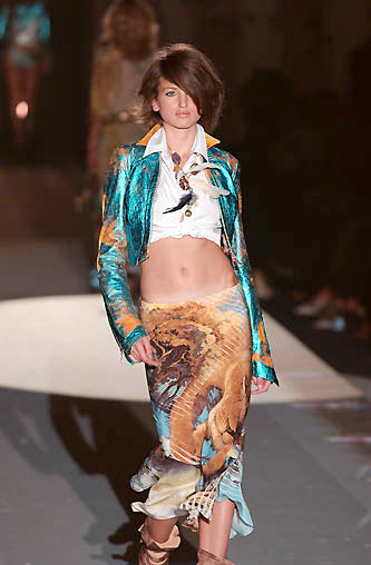 Roberto Cavalli ss 2002 dress