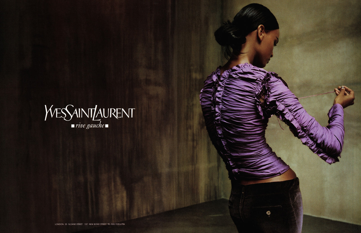 Yves Saint Laurent fw 2001 vest