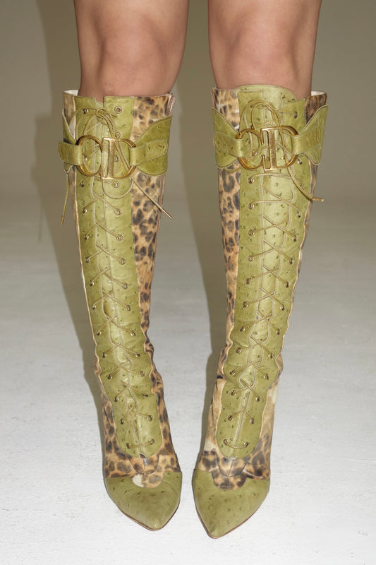 Dior fw 2000 boots