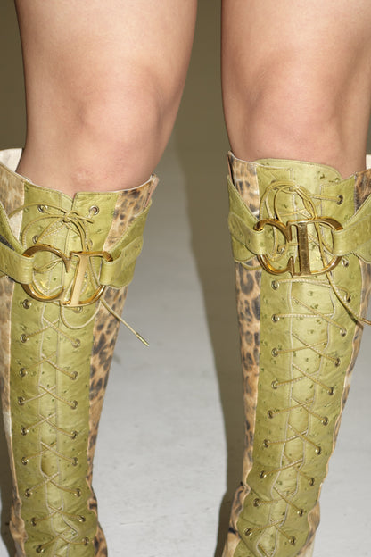 Dior fw 2000 boots
