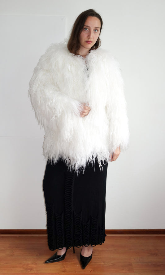 Mongolian fur coat