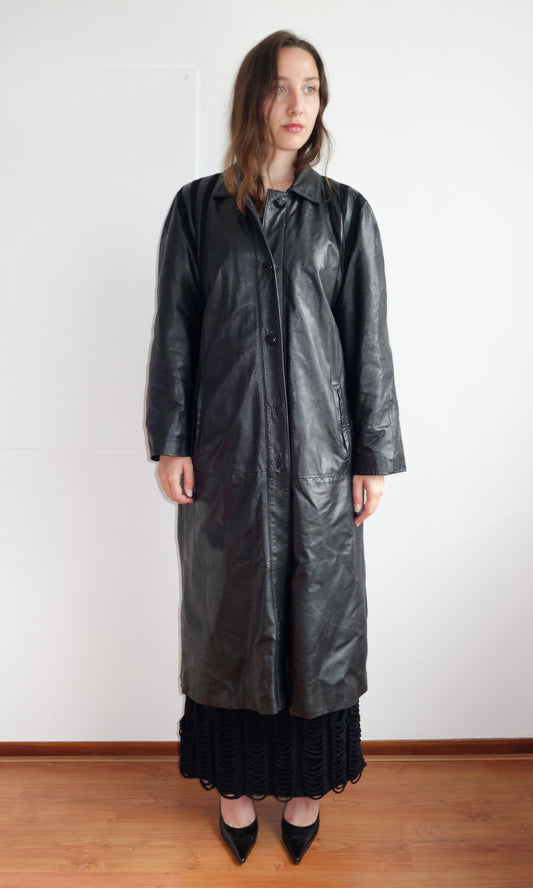 Vintage leather coat