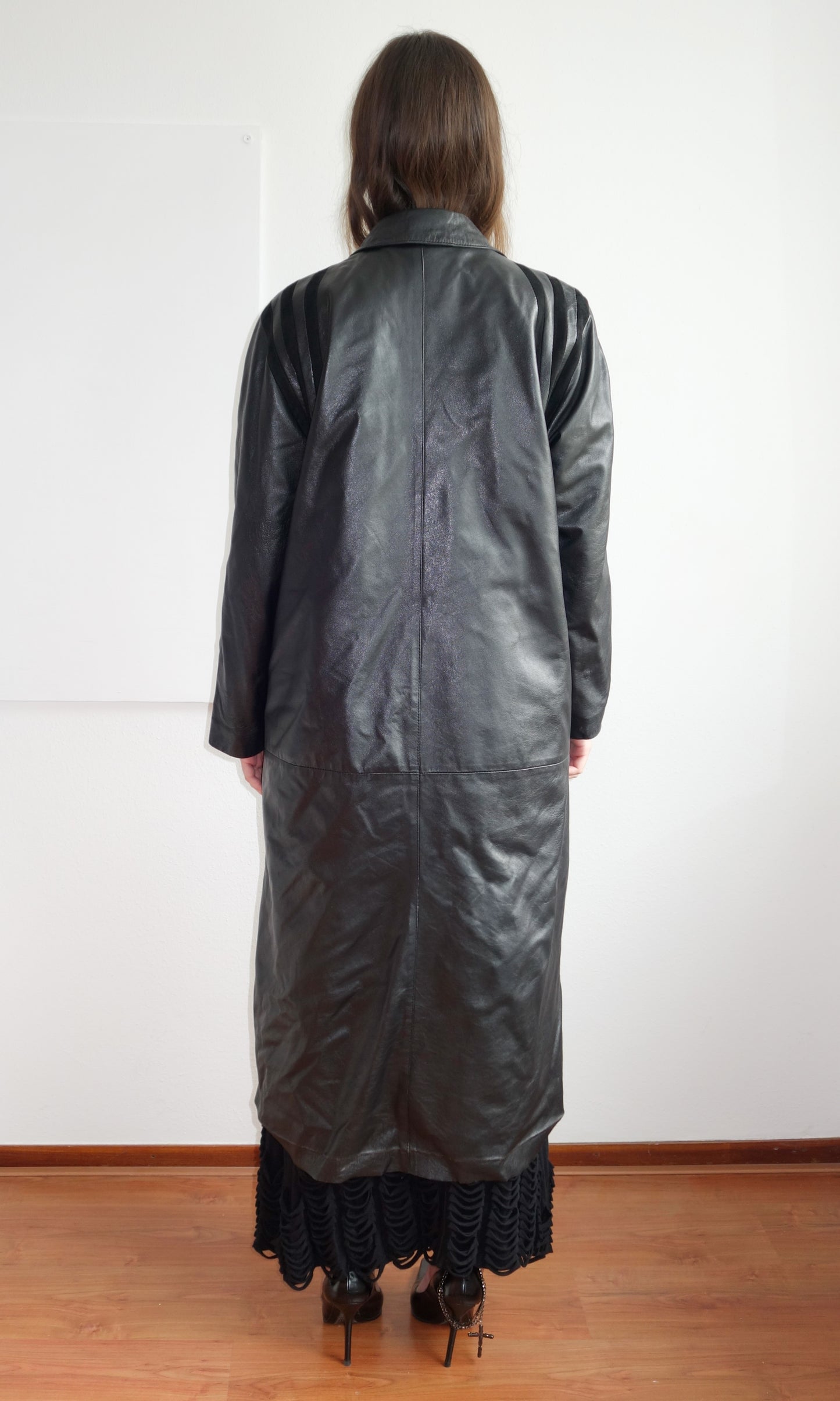 Vintage leather coat