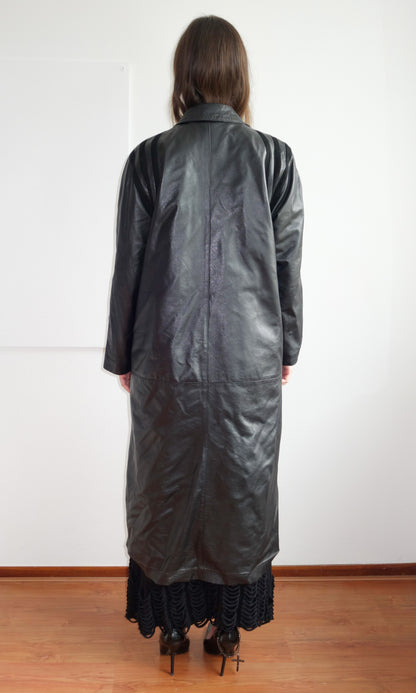 Vintage leather coat