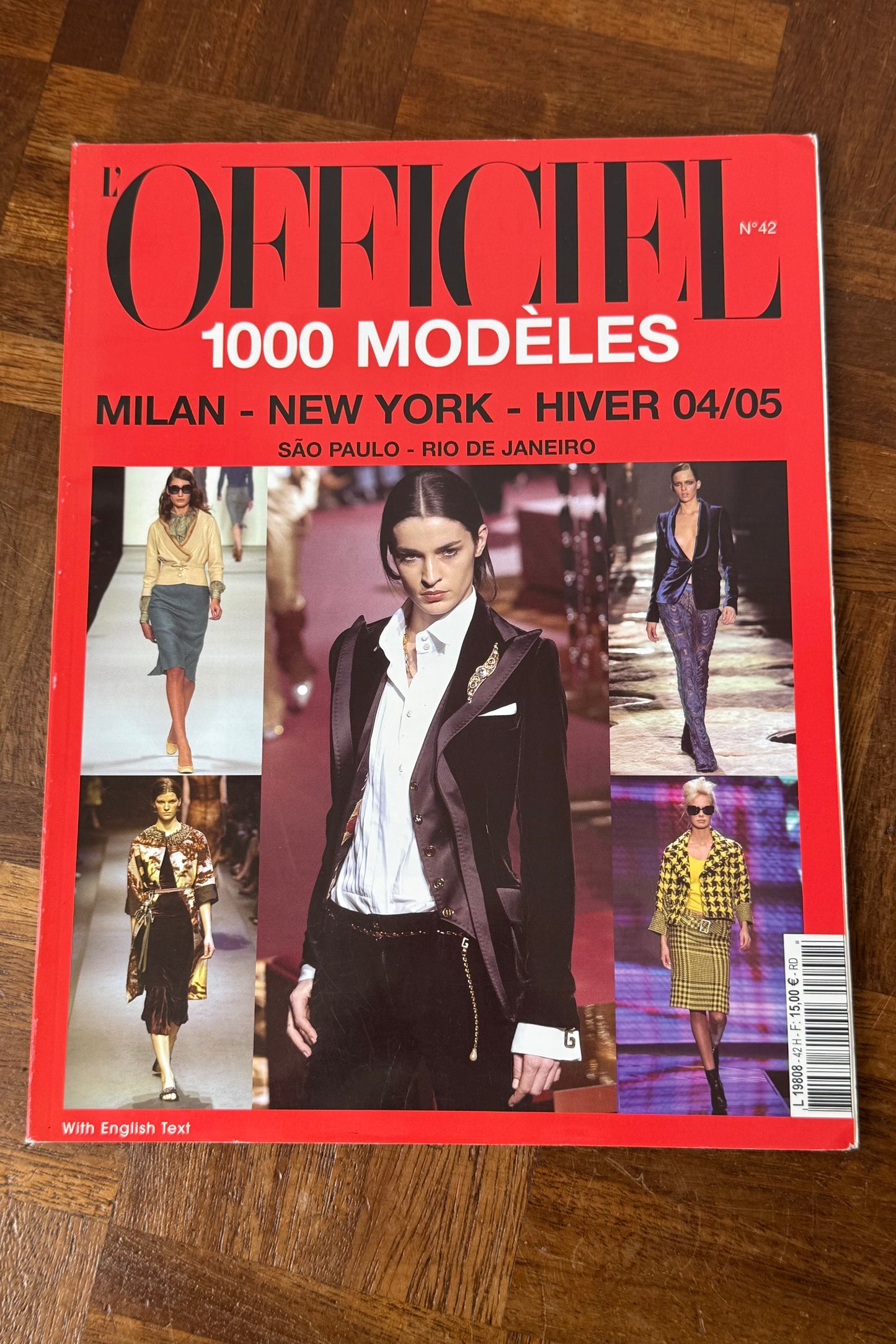 L'officiel 1000 models magazine fw 2004